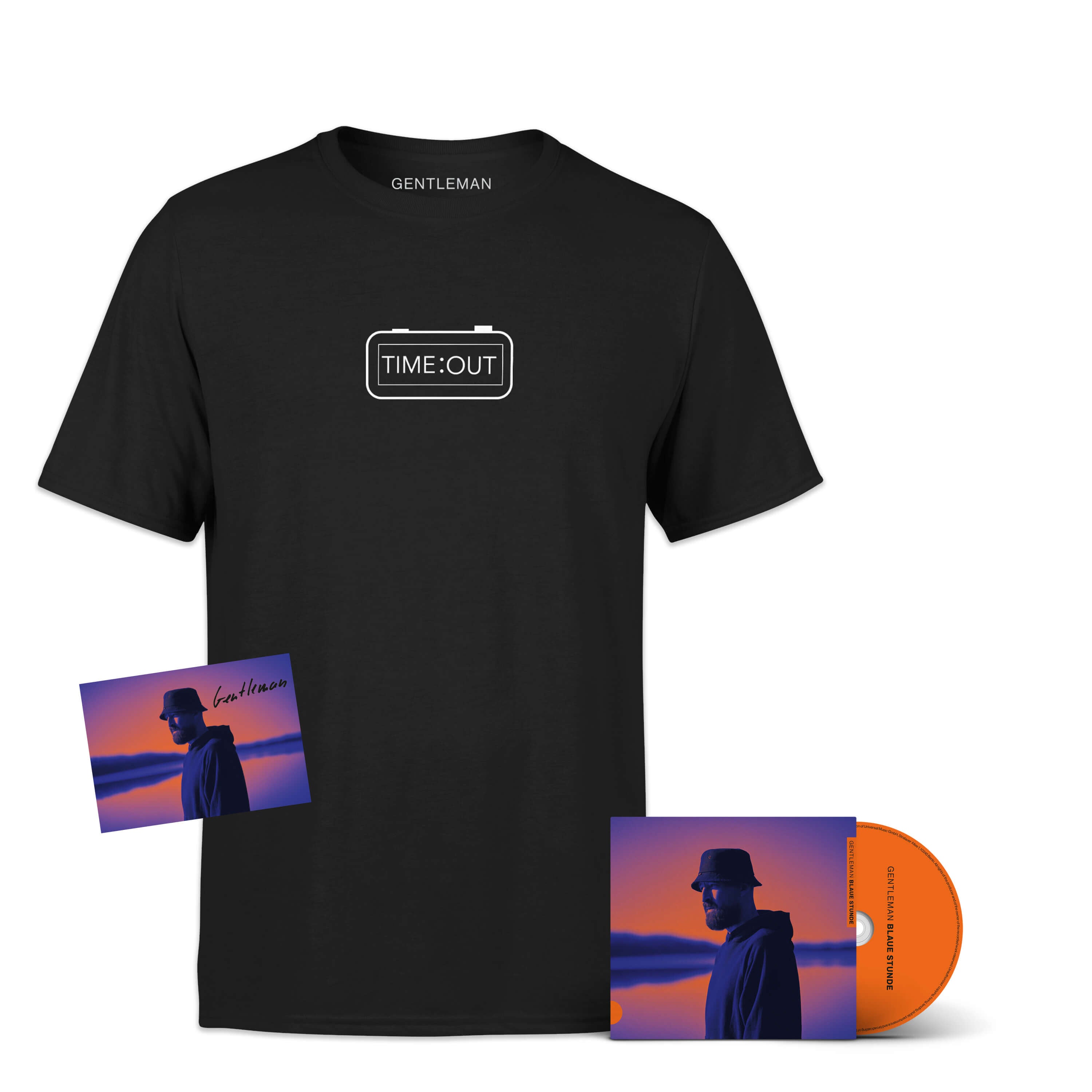 Gentleman Blaue Stunde (CD + T-Shirt + Autogrammkarte) CD Bundle 111330